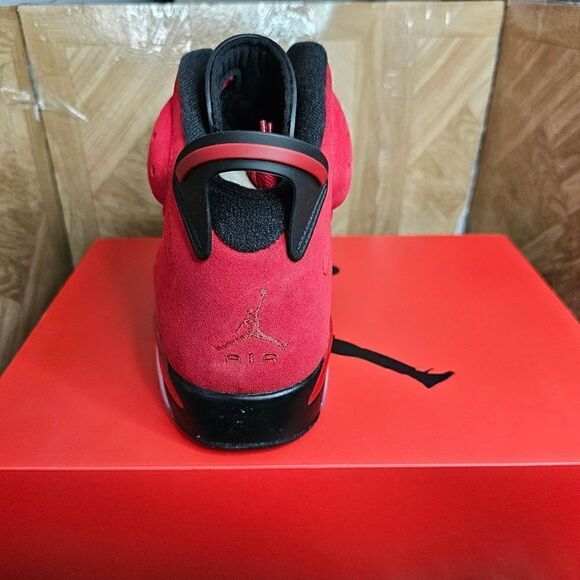 NEW Air Jordan 6 men\'s varsity red basketball shoes authentic size 10.5